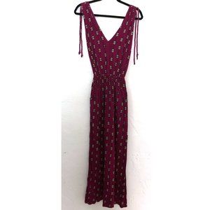 Lucky Brand Magenta Maxi Dress